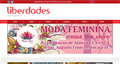 Desktop Screenshot of liberdades.com